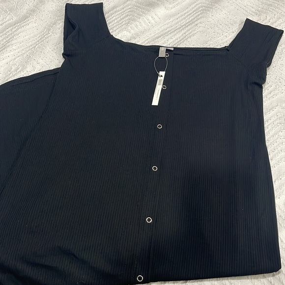 Midi maternity dress - Picture 3 of 5